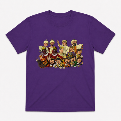 Camiseta infantil “Iruñako buruhandi eta erraldoiak” – Gigantes de Pamplona