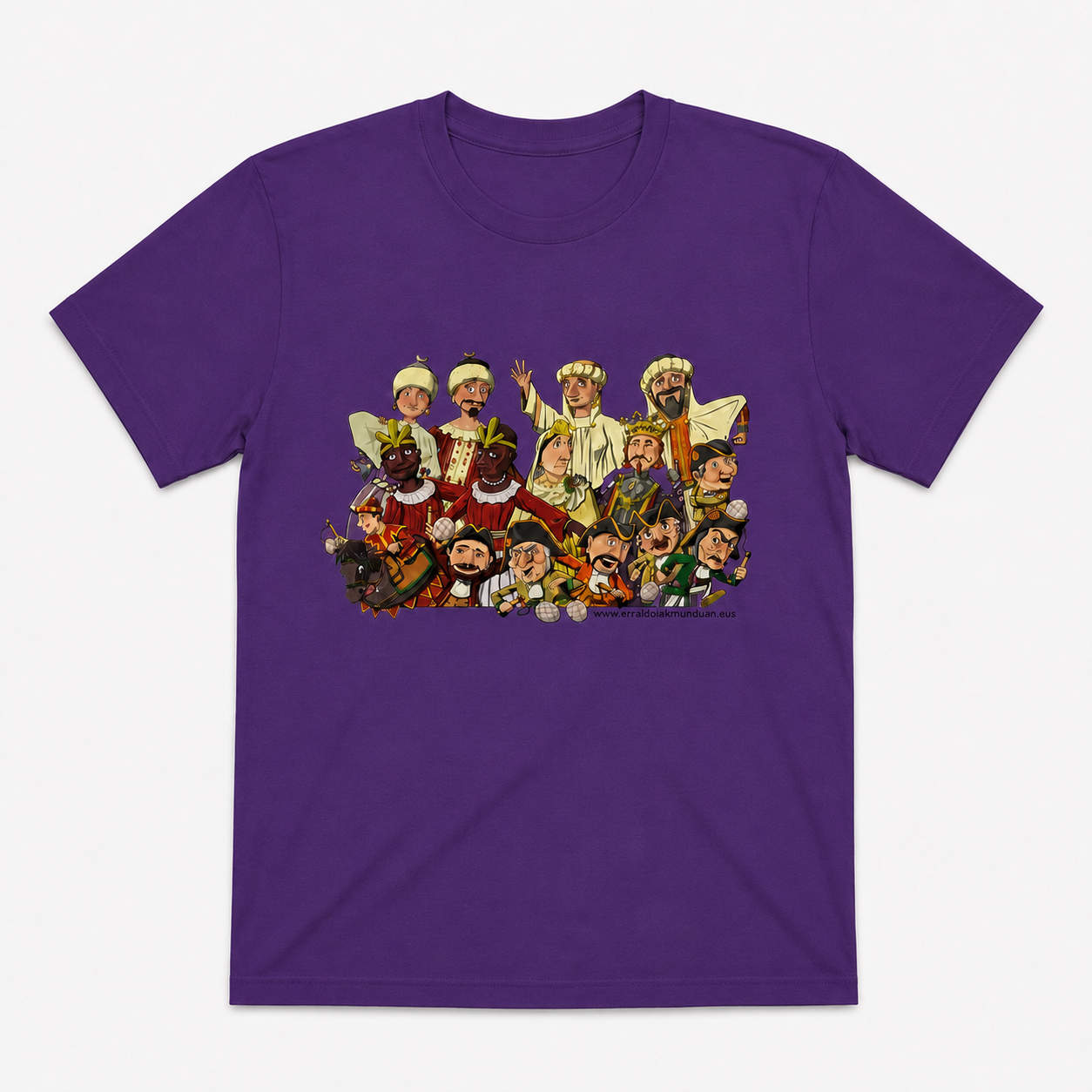 Pack Iruñeko Jaiak – Camiseta + Maskuria + Libro "Iruñeko Sanfermin Jaiak" (Euskera)