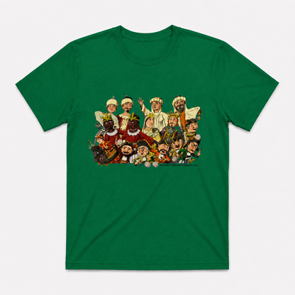 Camiseta infantil “Iruñako buruhandi eta erraldoiak” – Gigantes de Pamplona