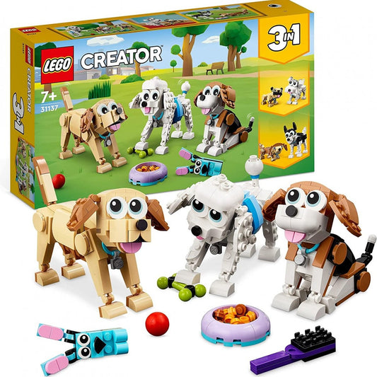 Lego - Creator Perros Adorables 3x1