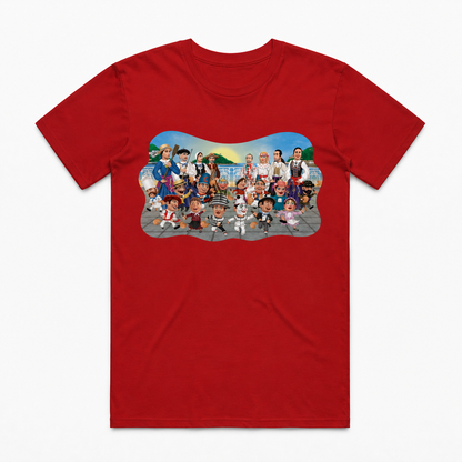 Pack Iruñeko Jaiak – Camiseta + Maskuria + Libro "Iruñeko Sanfermin Jaiak" (Euskera)
