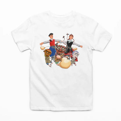 Pack Maialen eta Xanti lagun artean – Camiseta + Maskuria + Libro "Maialen eta Xanti lagun artean" (Euskera)