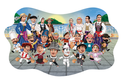 Camiseta infantil “Donostiako erraldoiak” – Gigantes de Donosti