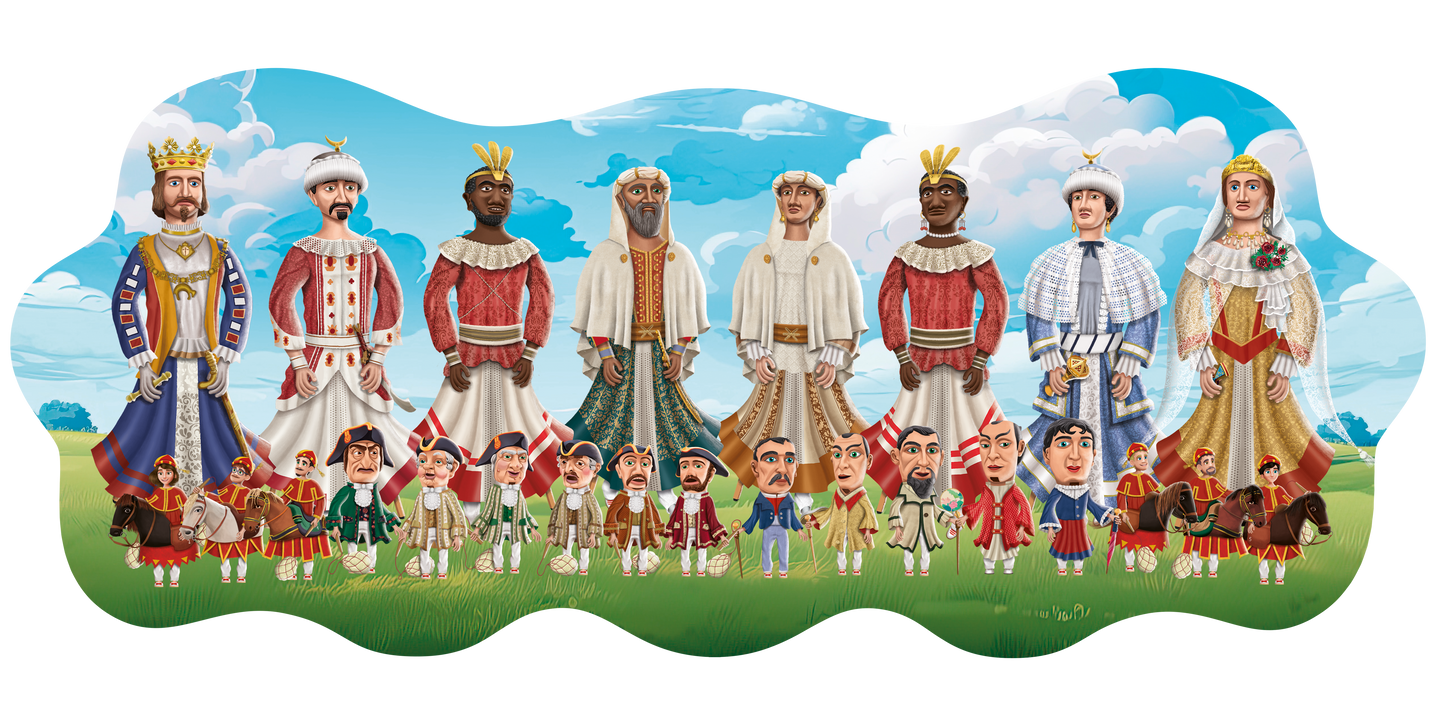 Camiseta infantil “Iruñeko Erraldoiak” – Gigantes de Pamplona