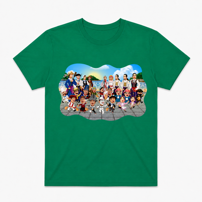 Pack Iruñeko Jaiak – Camiseta + Maskuria + Libro "Iruñeko Sanfermin Jaiak" (Euskera)